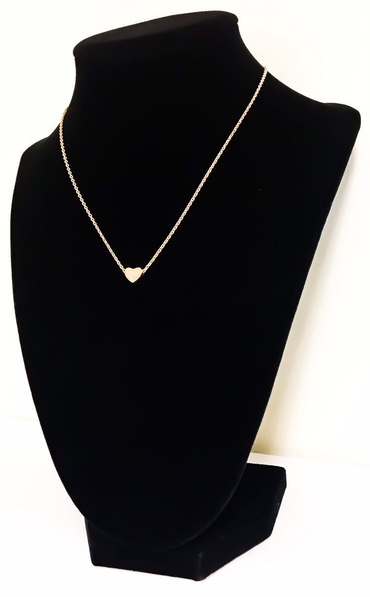 Heart Necklace with Card, Goodbyes Are Not Forever, Loss, Remembrance