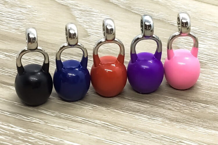 Journey is the Reward, Weight Loss Keychain, Kettlebell Charm, Fitness Keychain, Motivational Gift, Dumbbell Charm, Personal Trainer Gift