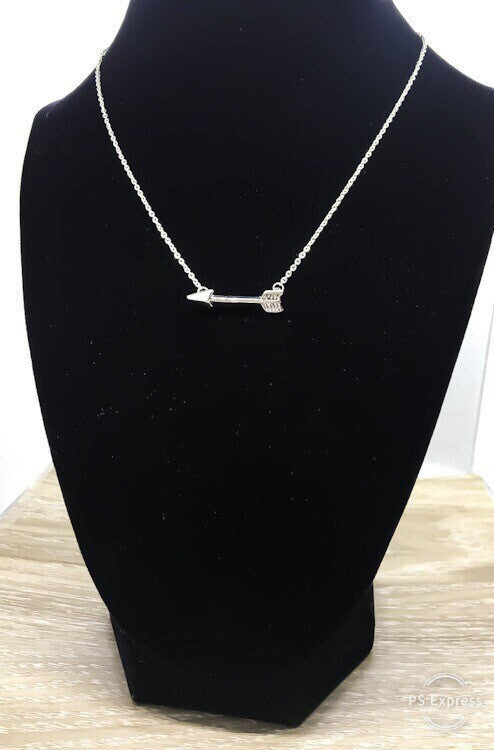 Collier Flèche Fine, Citation Inspirante, Cadeau Affirmation, Pendentif Flèche Fine, Cadeau pour Fille, Cadeau de Motivation, Cadeau de Maman