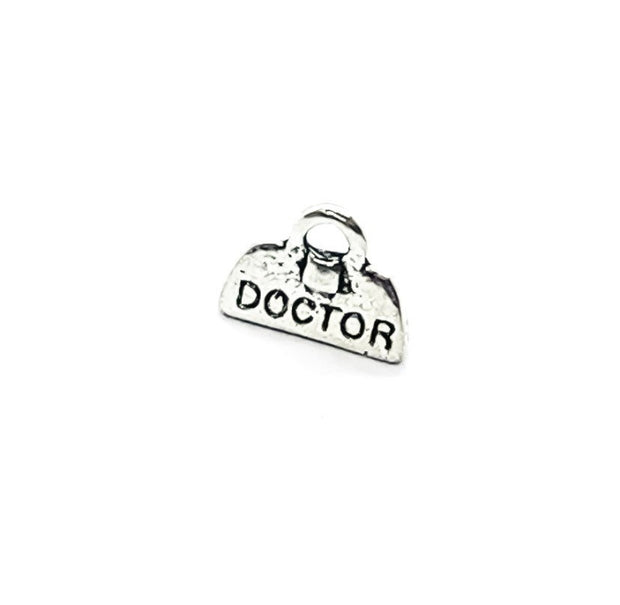 1 Tiny Doctor Bag Charm, Individual Charms, Medical Kit Charms, Nursing Charm, Doctor Charms, Medical Bag Charm, Patient Charms, Findings