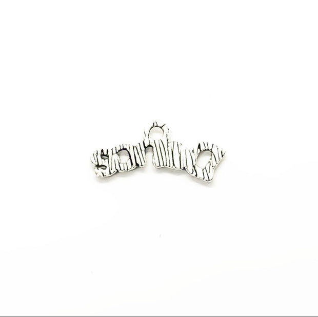 1 Dance Charm Silver, Dancer  Charms, Jazz Dancer Charm, Individual Charm, Dancing Charma, Hip Hop Dancing Charms, Gift for Dance Moms