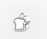 1 Bread Loaf Charm, Individual Charms, Cooking Charms, Baking Charms, Miniature Food Charms, Bakery Charms, Chef Charms, DIY Jewelry