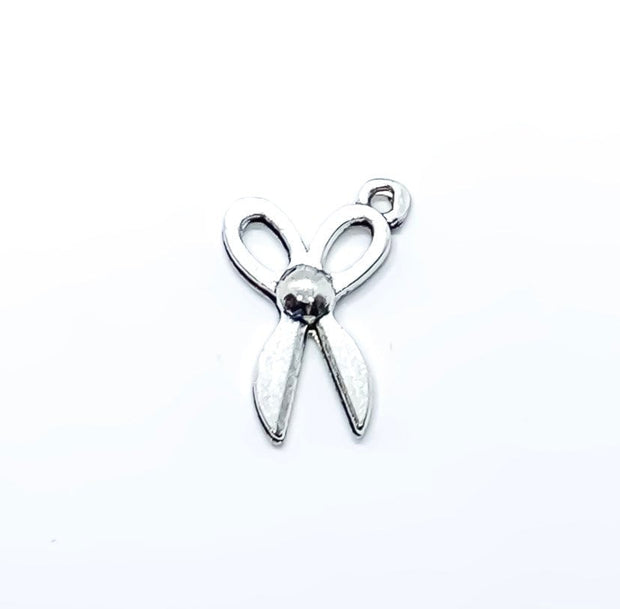 1 Scissors Charm, Individual Charms, School Charms, Teacher Charm, Education Charm, Craft Charm, Crafter Gift, Kindergarten Charm, Crafty