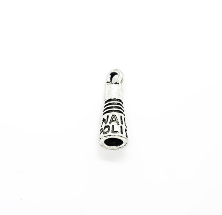 1 Nail Polish Charm, Esthetician Charms, Individual Charm, Makeup Charm, Girlie Charm, Teen Girl Charm, Manicure Charm, Beauty Charms