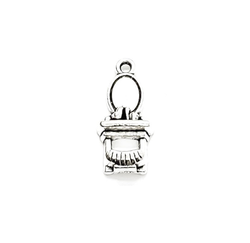 1 Tiny Makeup Counter Charm, Beauty Charms, Girls Charms, Charm, Mirror Charm, Teen Charm, Shopaholic, Shopping Charm, Makeup Artist Gift