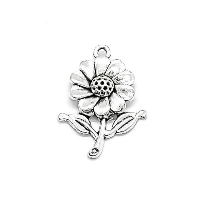 1 Flower Charm, Gardening Charms, Gift for Gardener, Garden Charms, Floral Charms, Landscape Charm, Backyard Charms, Spring Charms, Summer