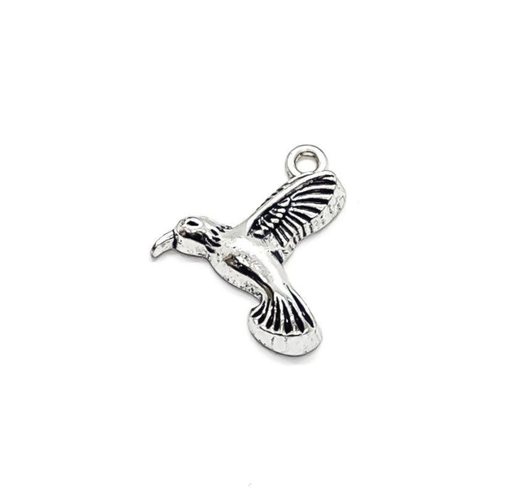 1 Tiny Hummingbird Charm, Gardening Charms, Gift for Gardener, Garden Charms, Birdie Charm, Bird Charm, Backyard Charms, Animal Charms