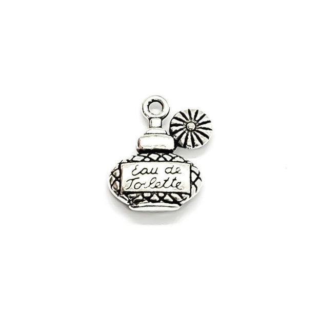 1 Eau de Toilette Charm, Tiny Parfum Bottle Charm, Beauty Charms, Girls Charms, Individual Charm, Vintage Charm, Girlie Charm, Mini Perfume