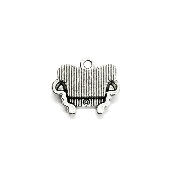 1 Tiny Sofa with Cushions Charm, Furniture Charms, Girls Charms, Charm, Mini Couch Charm, Teen Charm, House Charms, Interior Designer Charm
