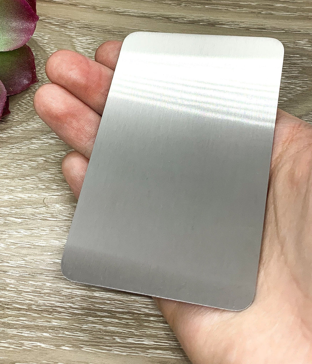 Carte portefeuille pour fille, cadeau de maman, acier inoxydable, cadeau de fin d'études, cadeau pour une fille, cadeau d'anniversaire, petit rappel, je t'aime maman