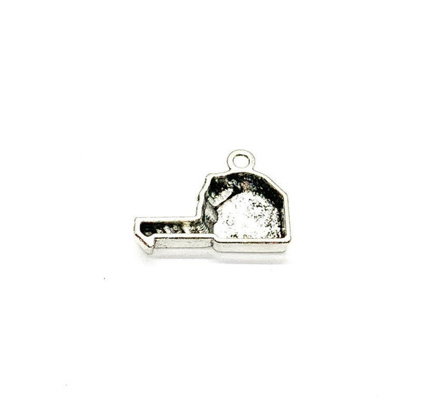 1 Tiny Measuring Tape Charm, Handyman Charms, Gift for Carpenter, Tools Charm, Construction Charm, Gift for Him, Contractor Charm