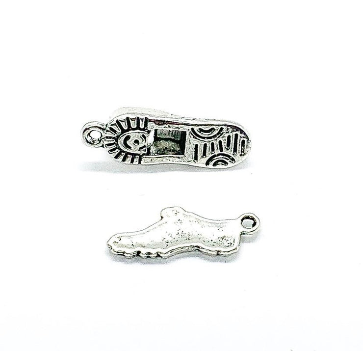 Running Shoe Charm, Running Charm, Runner Charms, Marathoner Charms, Fitness Charms, Jewelry Findings, Racing Charm, Stocking Stuffer