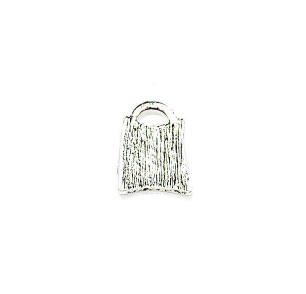 1 Tiny Shopping Bag Charm, Girls Charms, Individual Charm, Shopper Gift, Girlie Charm, Teen Girl Charm, Shopaholic, Shopping Charm