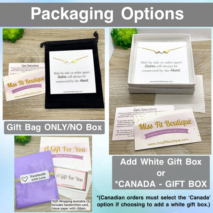 Always Bee Yourself, Bee with Honeycomb Necklace with Card, Gift Box