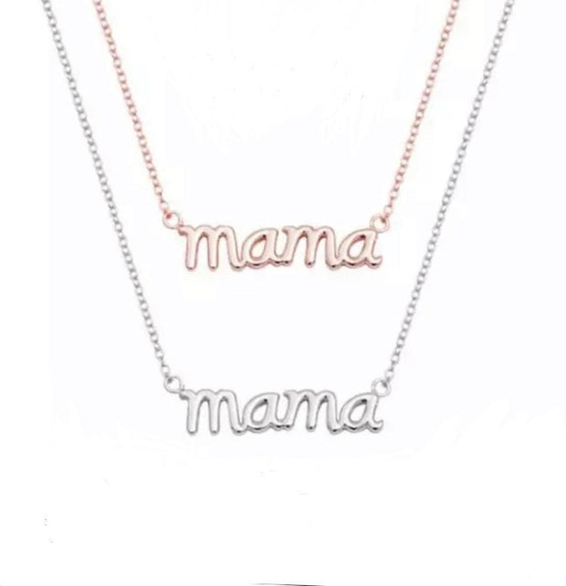 Dainty Mama Necklace, Got It From My Mama Card, Gift from Daughter, Mother’s Day Jewelry, Mom Gift from Kids, Mama Christmas for Her