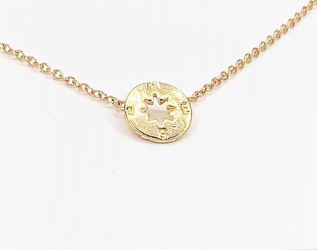 Carte « Tu es ma boussole », Collier mini boussole, Collier pour meilleures amies, Cadeau d'amitié, Cadeau d'anniversaire pour une amie, Cadeau pour ma meilleure amie, Cadeau de Noël