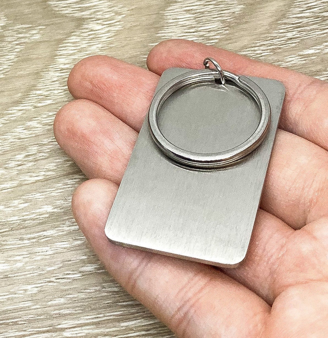 L'amour entre un grand-père et sa petite-fille est éternel. Porte-clés Papi, cadeau de sa petite-fille, cadeau d'anniversaire pour grand-père.