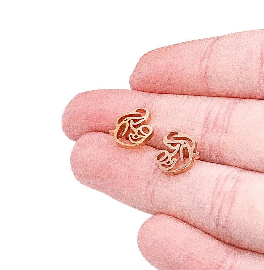 Boucles d'oreilles d'allaitement, bijoux maman et bébé, cadeau d'allaitement, cadeau de soutien aux mamans allaitantes, cadeau d'encouragement attentionné