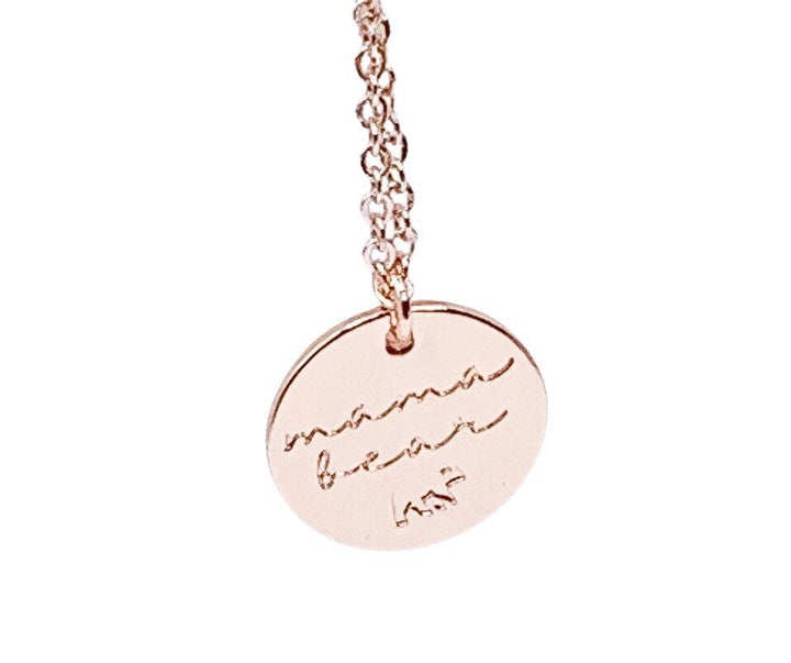 Collier Maman Ours, Cadeau pour nouvelle maman, Bijou de maternité, Collier Maman, Cadeau sentimental pour la maman, Cadeau de naissance, Cadeau post-partum