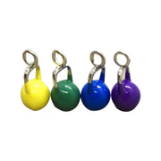 Rainbow Kettlebell Charms, Blue Yellow Green Purple Black Pink Fitness Jewelry, Personal Trainer Gift, Fitness Coach, Gym Jewelry, Crossfit