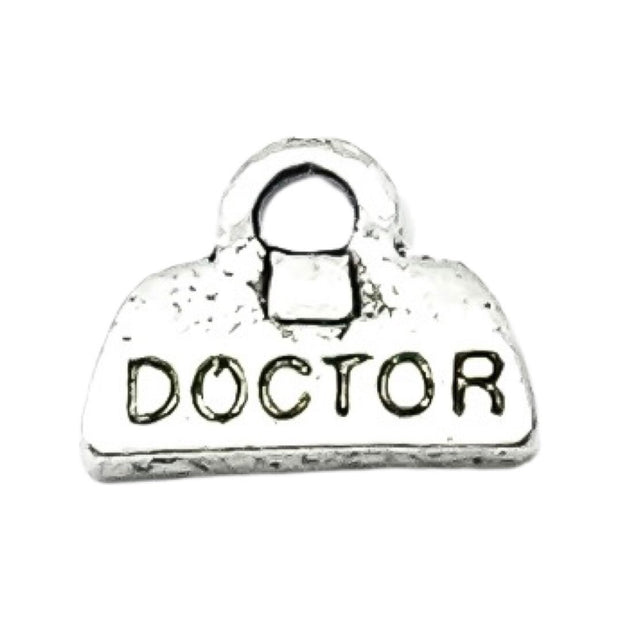 1 Tiny Doctor Bag Charm, Individual Charms, Medical Kit Charms, Nursing Charm, Doctor Charms, Medical Bag Charm, Patient Charms, Findings