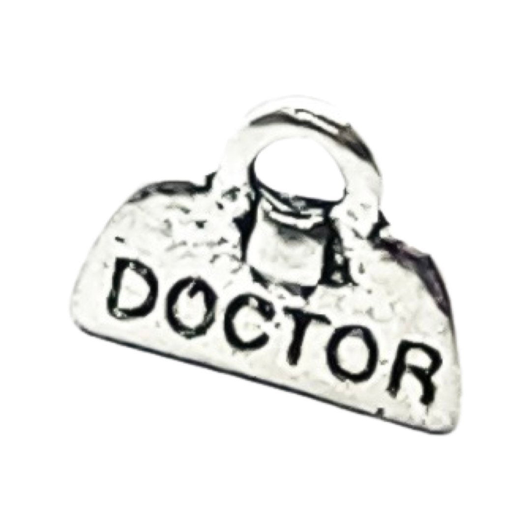 1 Tiny Doctor Bag Charm, Individual Charms, Medical Kit Charms, Nursing Charm, Doctor Charms, Medical Bag Charm, Patient Charms, Findings