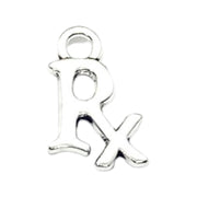 1 Tiny RX Charm, Individual Charms, Medical Charms, Prescription Charm, Doctor Charms, Pharmacy Charms, Gift for Pharmacist, MD Charms