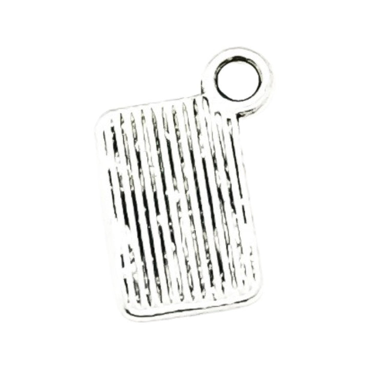 1 Muffin Pan Charm, Individual Charm, Baking Tray Charms, Baking Sheet Charms, Baker Jewelry, Muffin Charms, Kitchen Charms, Miniature Pan