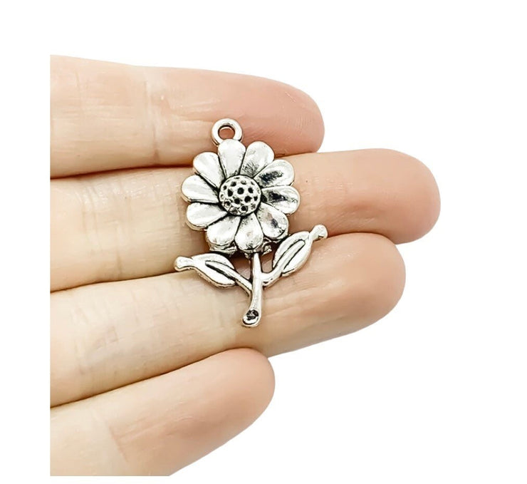 1 Flower Charm, Gardening Charms, Gift for Gardener, Garden Charms, Floral Charms, Landscape Charm, Backyard Charms, Spring Charms, Summer