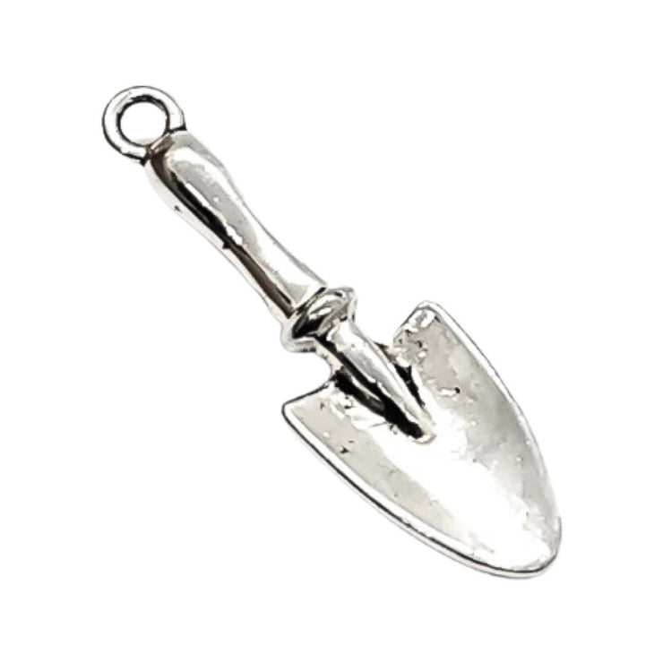 1 Tiny Gardening Trowel Charm, Gardening Charms, Gift for Gardener, Tools Charm, Landscape Charm, Backyard Charms, Fall Charms