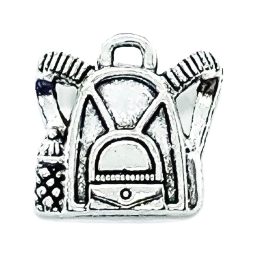 1 breloque pour sac à dos, breloques individuelles, breloques scolaires, breloque pour sac, breloque éducation, breloques étudiantes, breloque randonnée, breloques camping, cadeau étudiant