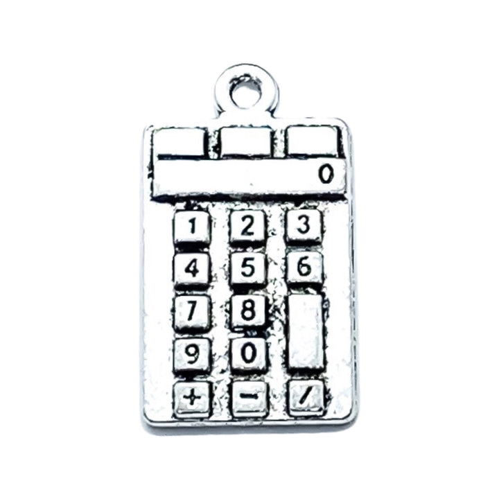1 Calculator Charm, Individual Charms, School Charms, Teacher Charm, Education Charm, Math Charm, CPA, Accountant Gift, Math Gift