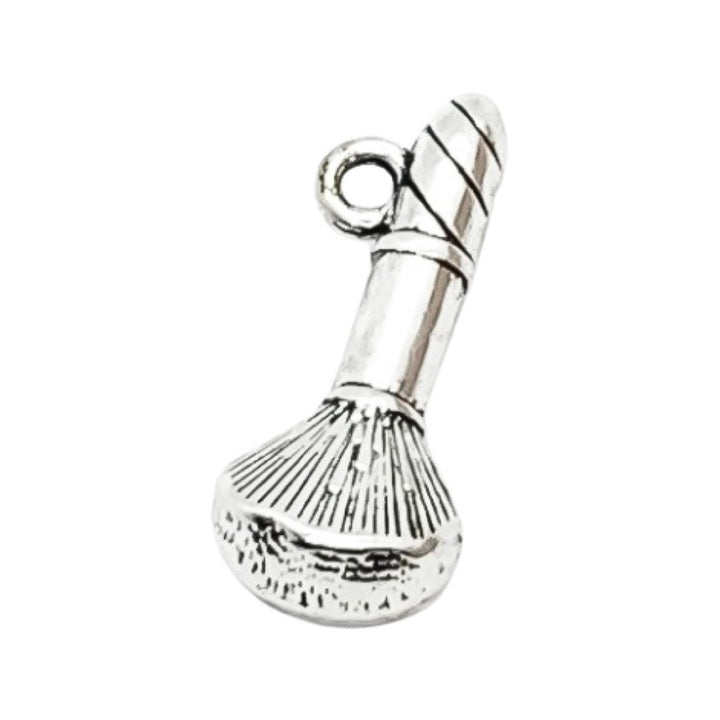 1 Makeup Brush Charm, Esthetician Charms, Individual Charm, Makeup Charm, Girlie Charm, Teen Girl Charm, Kabuki Brush Charm, Beauty Charms