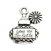 1 Eau de Toilette Charm, Tiny Parfum Bottle Charm, Beauty Charms, Girls Charms, Individual Charm, Vintage Charm, Girlie Charm, Mini Perfume