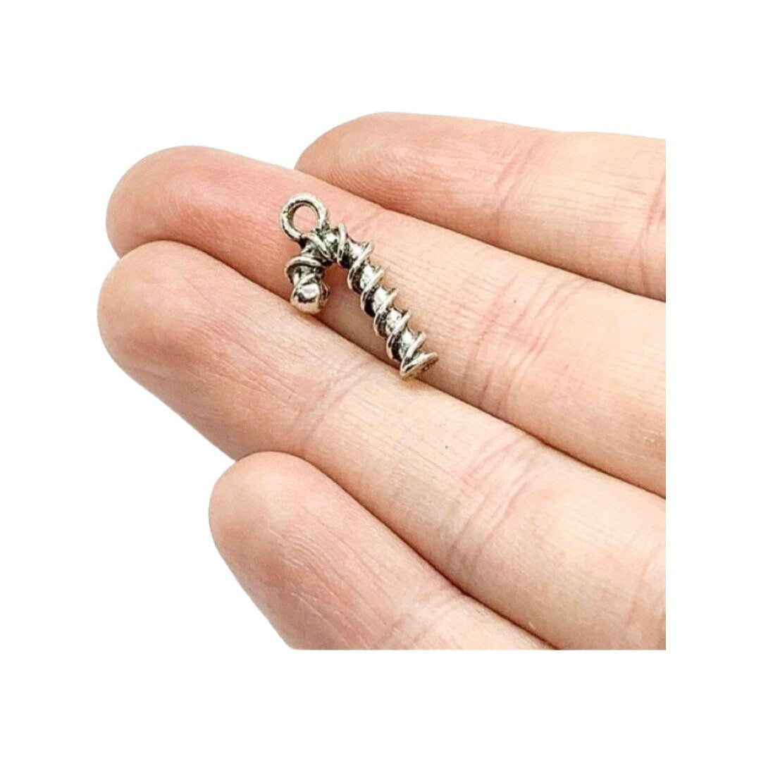 Lot de breloques de Noël, breloque couronne de Noël, breloque renne, breloques de Noël en gros, petit cadeau à glisser dans une chaussette, breloques de Noël