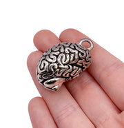 1 Large Brain Charm, Individual Charms, Anatomy Charms, Biology Charms, Nursing Charm, Doctor Charms, Anatomical Charms, Jewelry Findings