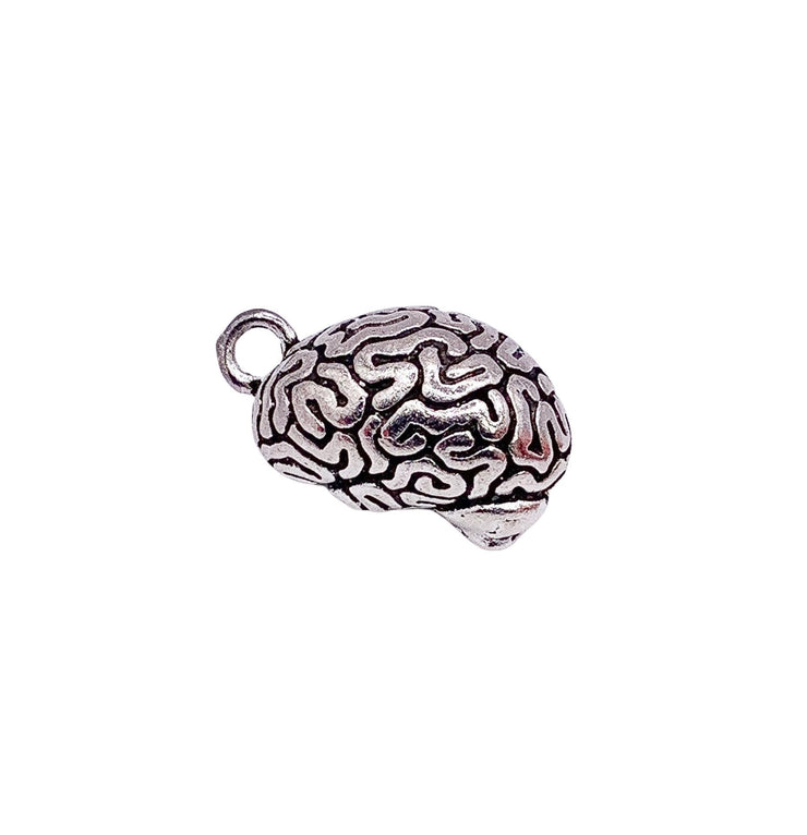 1 Large Brain Charm, Individual Charms, Anatomy Charms, Biology Charms, Nursing Charm, Doctor Charms, Anatomical Charms, Jewelry Findings