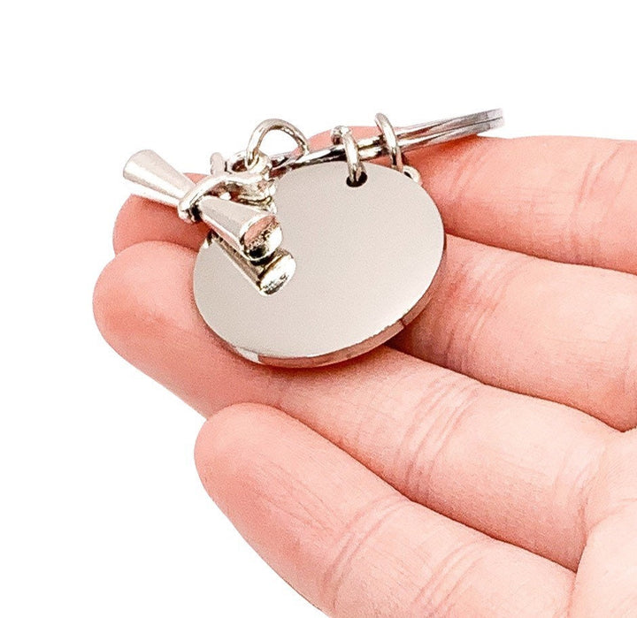 Porte-clés de fin d'études, citation « Elle croyait en elle », cadeau personnalisé pour une jeune diplômée, cadeau pour un nouveau départ, cadeau pour une diplômée de 2024
