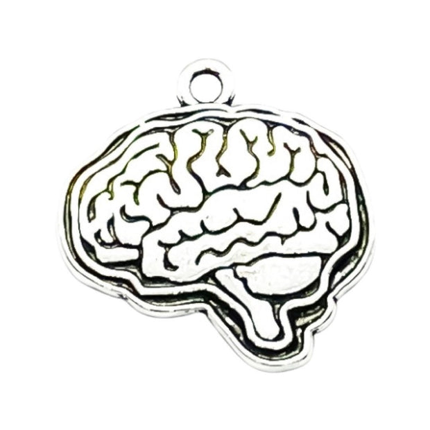 1 Brain Charm, Individual Charms, Anatomy Charms, Biology Charms, Nursing Charm, Doctor Charms, Anatomical Charms, Jewelry Findings