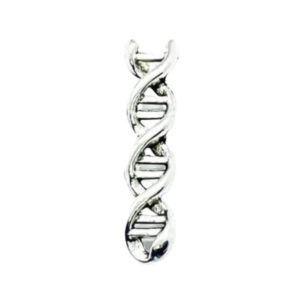 1 Tiny DNA Charm, Individual Charms, Double Helix Charm, Molecule Charms, Nursing Charm, Doctor Charms, Molecular Charms, Jewelry Findings