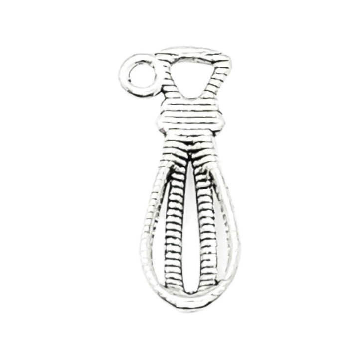 1 Egg Beater Charm, Miniature Whisk Charm, Individual Charm, Cooking Charms, Baking Tools Charms, Baker Charms, Kitchen Charms, Bakery Charm