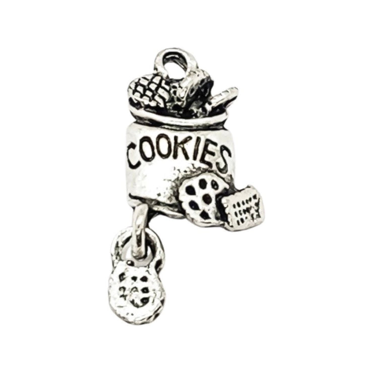 1 Cookie Jar Charm, Individual Charms, Cooking Charms, Baking Charms, Baker Charms, Kitchen Charms, Bakery Charms, Cookies Charms, DIY Gift