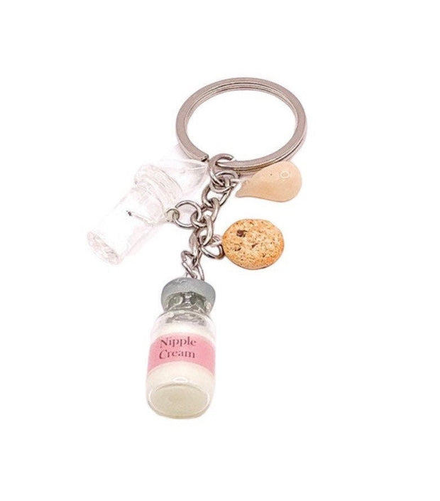 Breastfeeding Keychain, Breastfeeding Keepsake, 12 Months Breastfeeding Milestone Gift, Breast Pump Journey, Empowering Gift for Postpartum