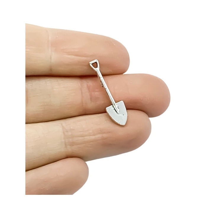 Breloque Petite Pelle, Breloques de Jardinage, Cadeau pour Jardinier, Breloques de Jardin, Breloque Outils, Breloque Paysage, Breloques d'Après-Veille, Breloques d'Automne