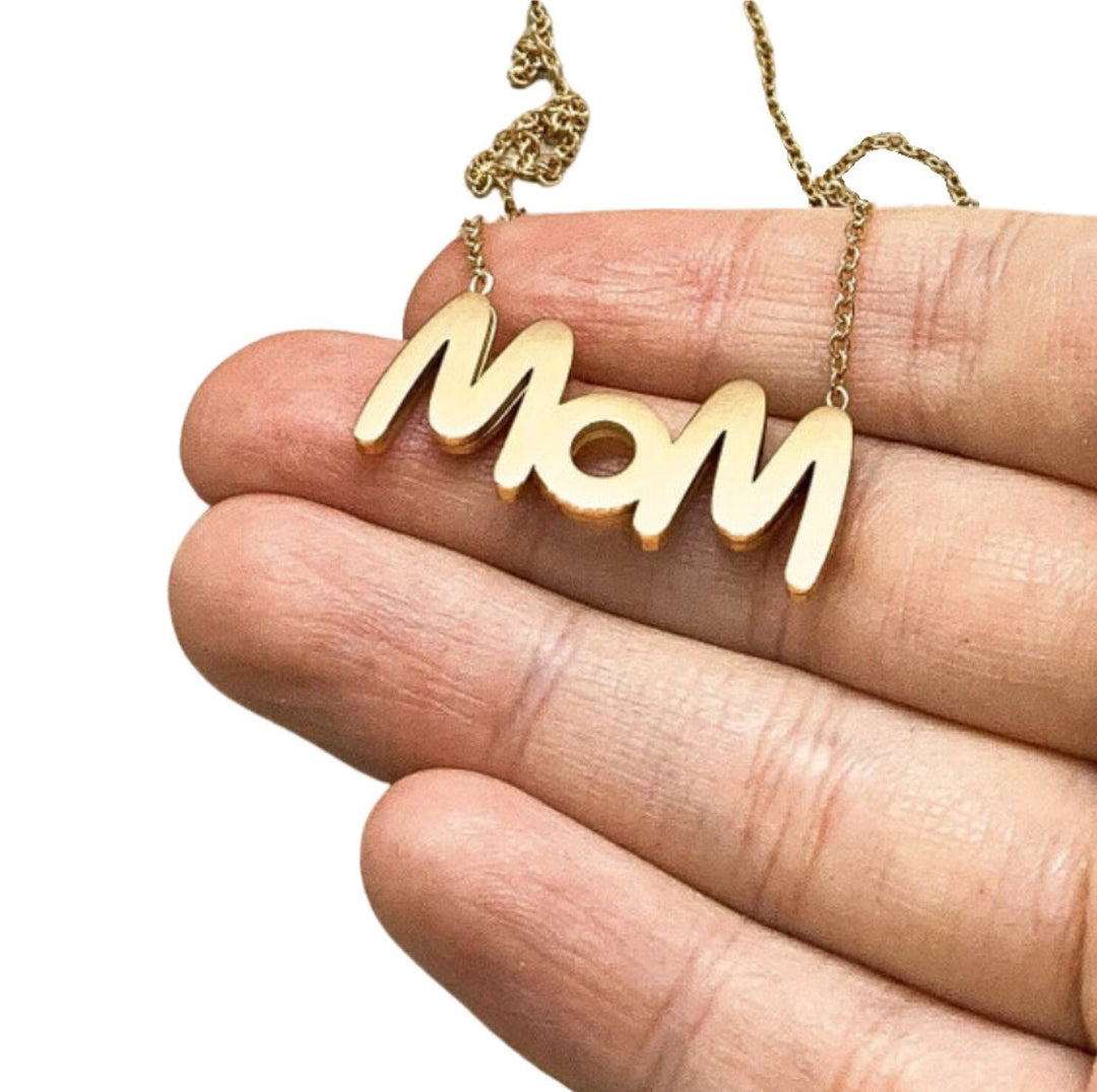 Collier Maman, Cadeau pour nouvelle maman, Collier de maternité, Bijou pour maman, Cadeau idéal pour la naissance, Cadeau post-partum pour femme