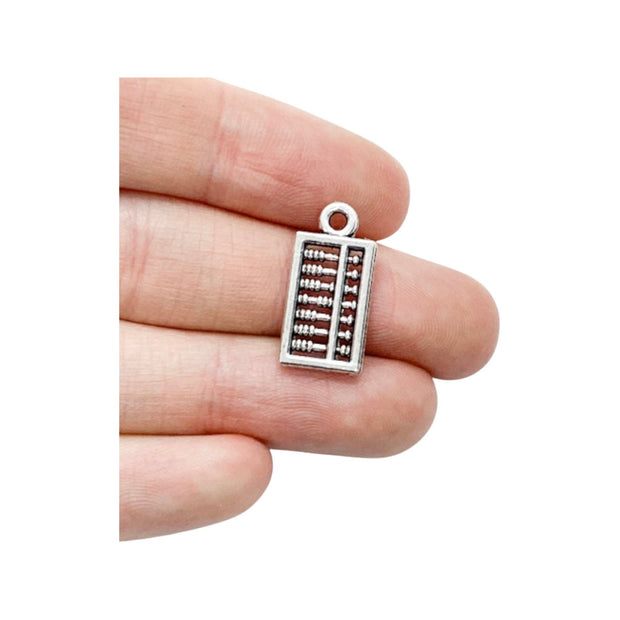 1 Abacus Charm, Individual Charms, Counting Charm, Calculator Charm, Tool Charm, School Charms, Teacher Charm, Education Charm, Math Charm