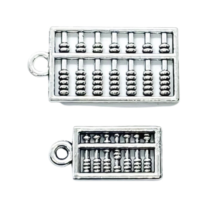 1 Breloque Abaque, Breloques individuelles, Breloque de comptage, Breloque calculatrice, Breloque outil, Breloques scolaires, Breloque enseignant, Breloque éducation, Breloque mathématiques