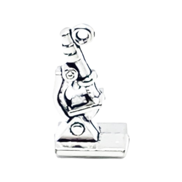 1 Microscope Charm, Individual Charms, Lab Charms, College Charm, High School Charm, Science Charms, Biology Charms, Medical Charms