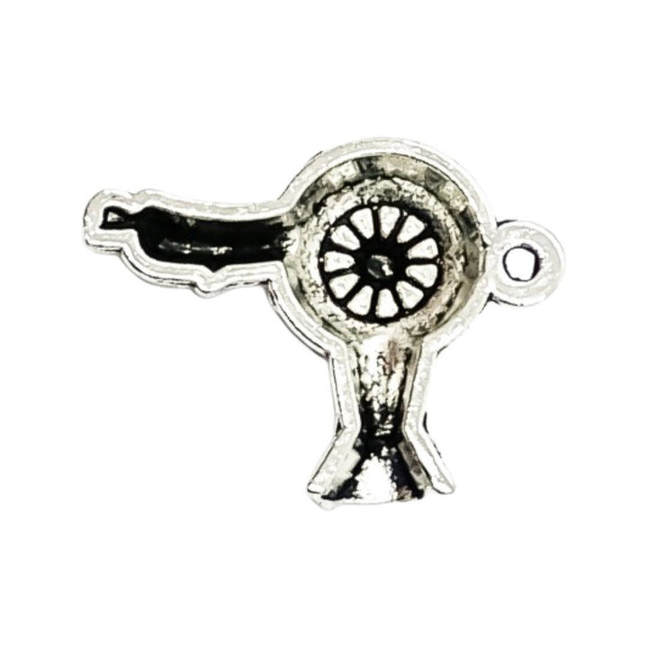 Breloque sèche-cheveux miniature, breloque pour salon de coiffure, breloque individuelle, cadeau pour coiffeuse, breloque girly, breloque pour adolescente, cadeau pour coiffeuse, sèche-cheveux