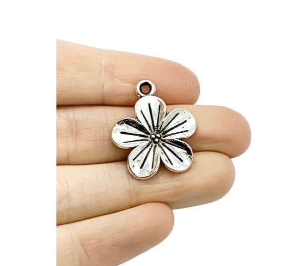 1 Flower Charm, Gardening Charms, Gift for Gardener, Garden Charms, Floral Charms, Landscape Charm, Backyard Charms, Spring Charms, Summer